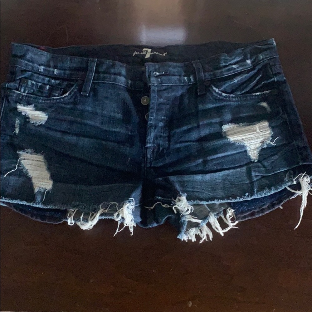 7 for all mankind shorts!